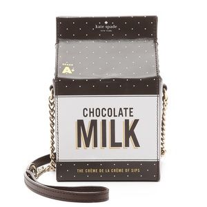 KATE SPADE NEW YORK Chocolate Milk Carton Crossbody